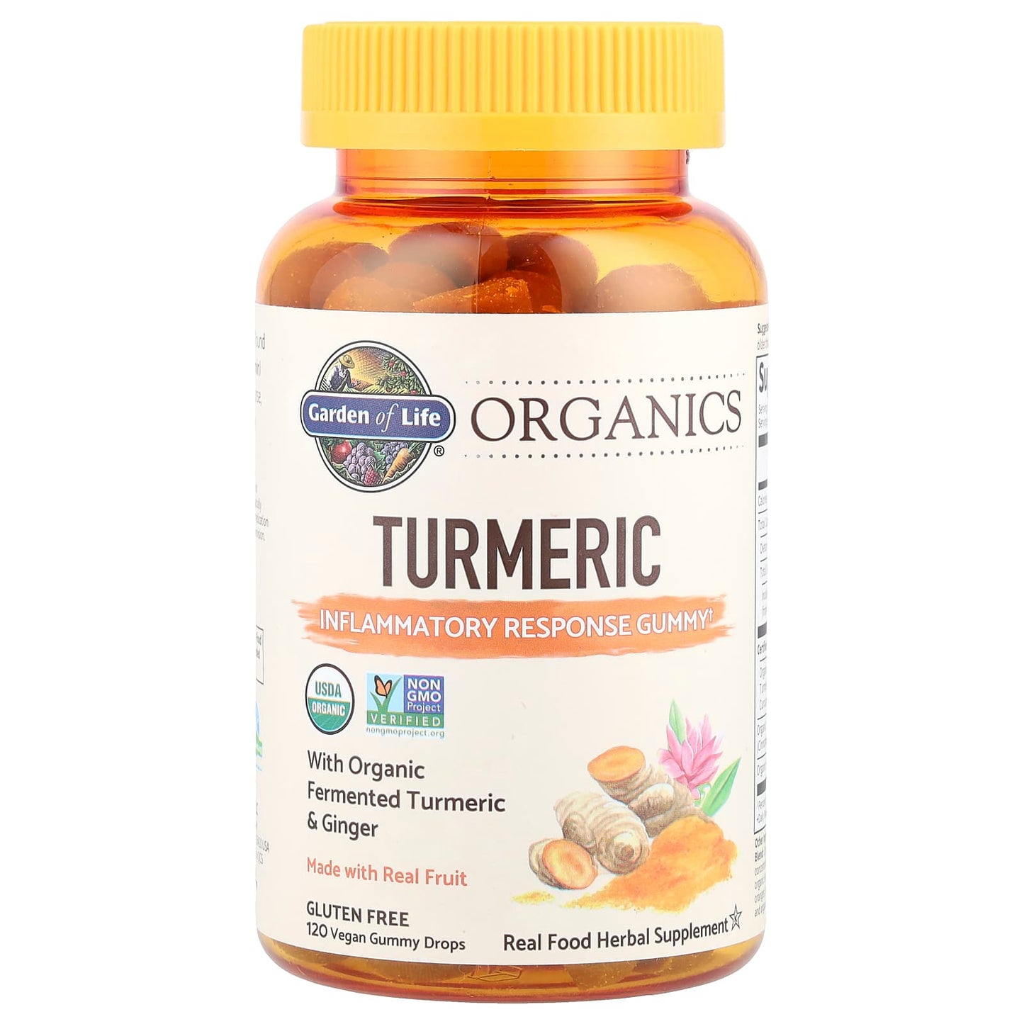 Turmeric Gummies for Inflammation Support - Organic & Vegan - Image 1
