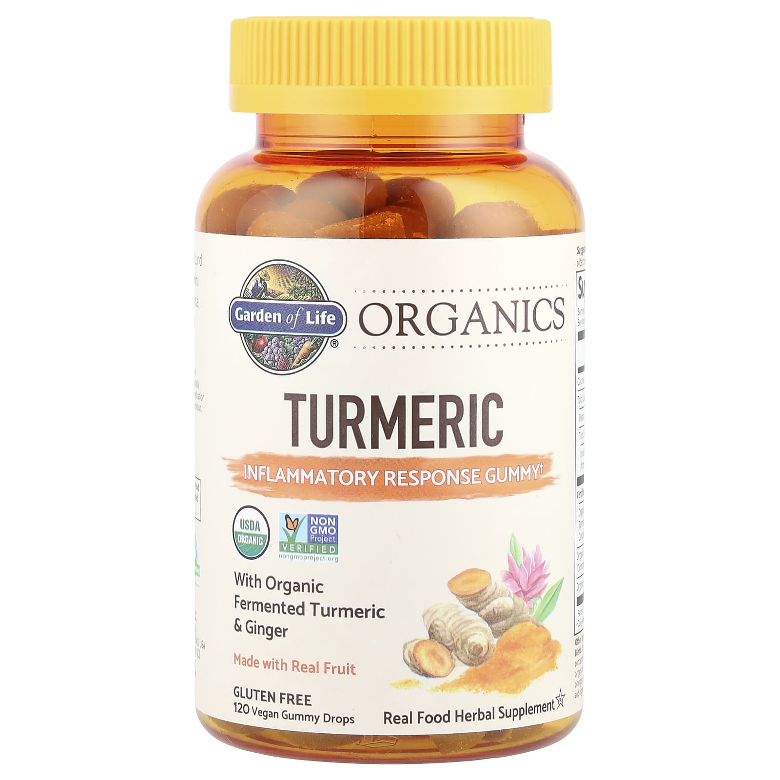 Turmeric Gummies for Inflammation Support - Organic & Vegan - Image 1