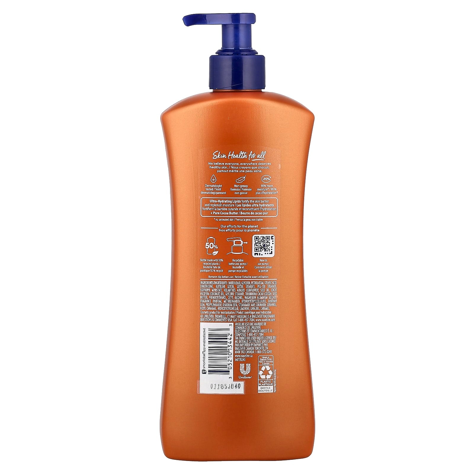 Vaseline, Intensive Care™ Lotion, Cocoa Radiant®, 20.3 fl oz (600 ml) - Image 2