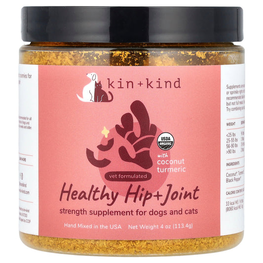 Kin+Kind, Healthy Hip + Joint, For Dogs and Cats, 4 oz (113.4 g) - Image 1