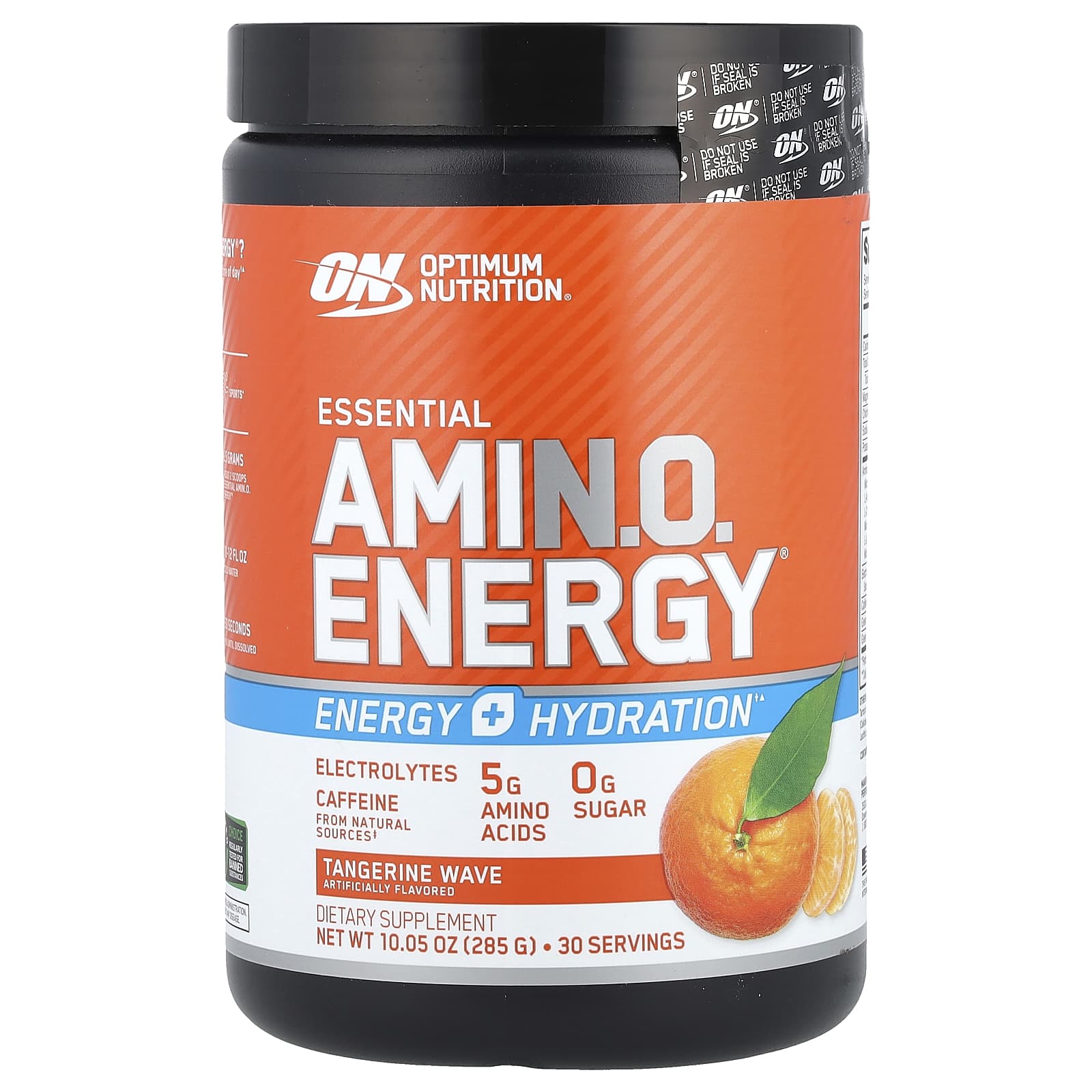 Optimum Nutrition, ESSENTIAL AMIN.O. ENERGY®, Tangerine Wave, 10.05 oz (285 g) - Image 1