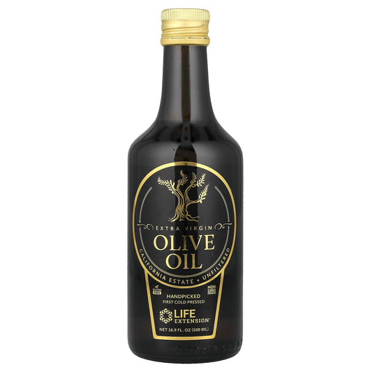 Life Extension, Extra Virgin Olive Oil, 16.9 fl oz (500 ml) - Image 1
