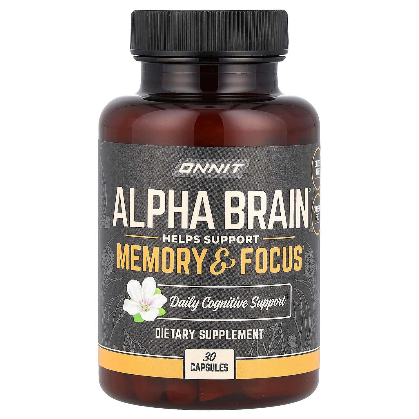 Onnit, Alpha Brain®, 30 Capsules - Image 1