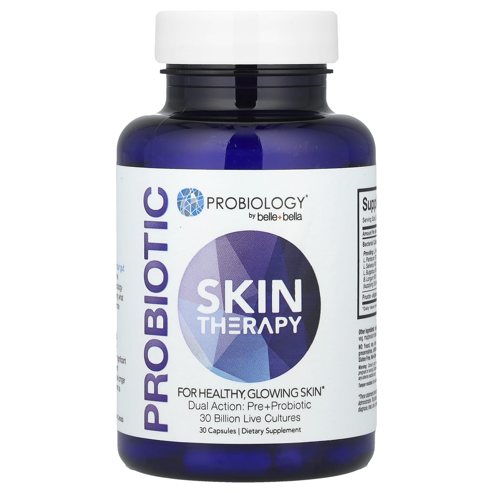 Probiotic Skin Therapy for Healthy Glowing Skin | 30 Capsules - Image 1
