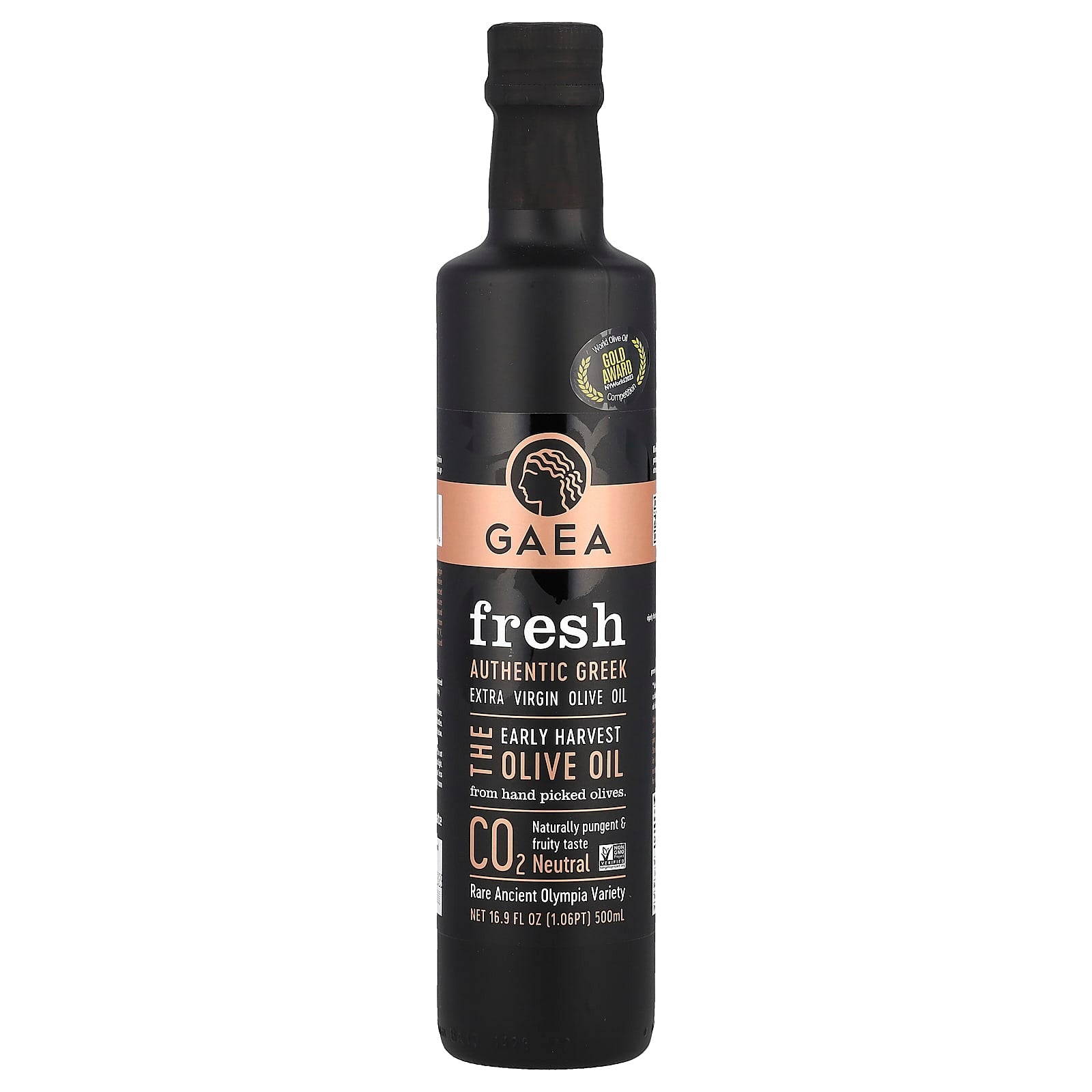 Gaea's Finest Greek Extra Virgin Olive Oil, 16.9 fl oz - Image 1