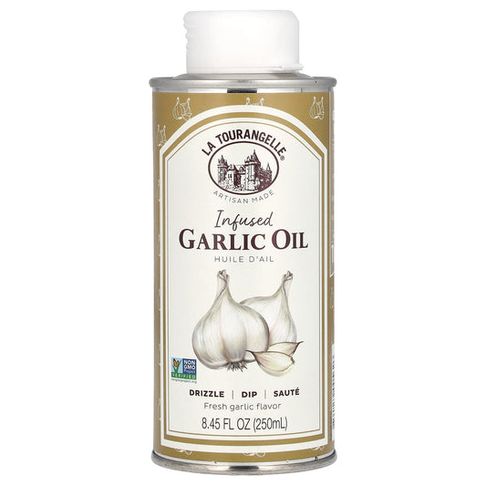 La Tourangelle, Infused Garlic Oil, 8.45 fl oz (250 ml) - Image 1