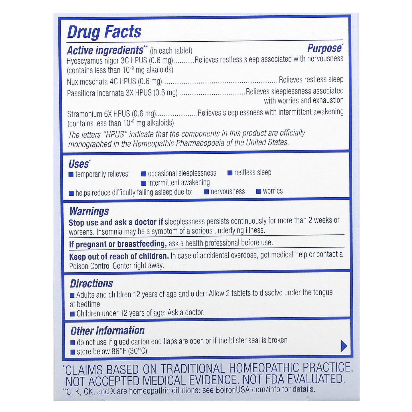 Sleep Calm - Natural Melatonin Free Sleep Relief | Boiron - Image 2