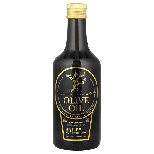 Life Extension, Extra Virgin Olive Oil, 16.9 fl oz (500 ml) - Image 1