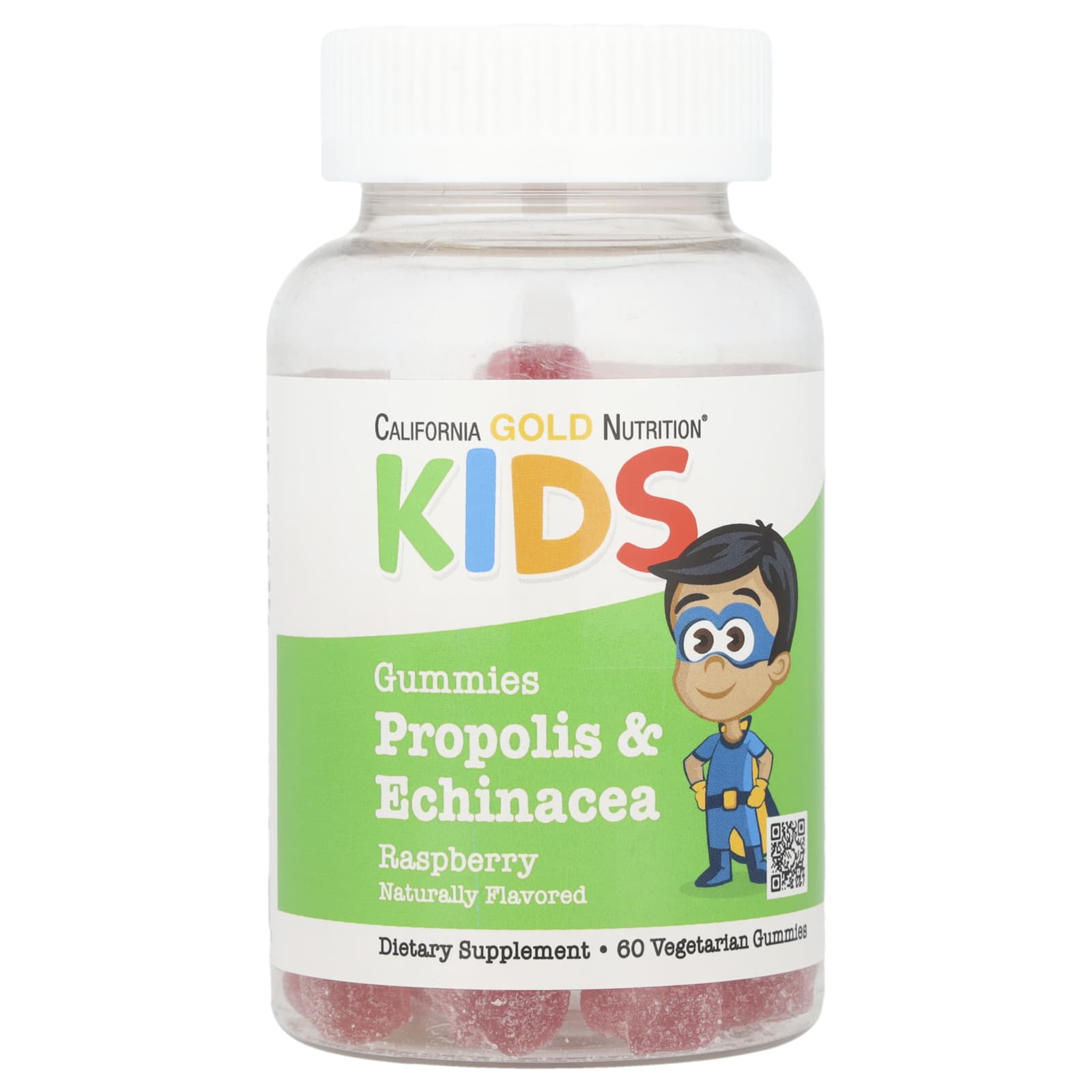 California Gold Nutrition Kids Propolis & Echinacea Gummies, Gluten-Free - Image 1