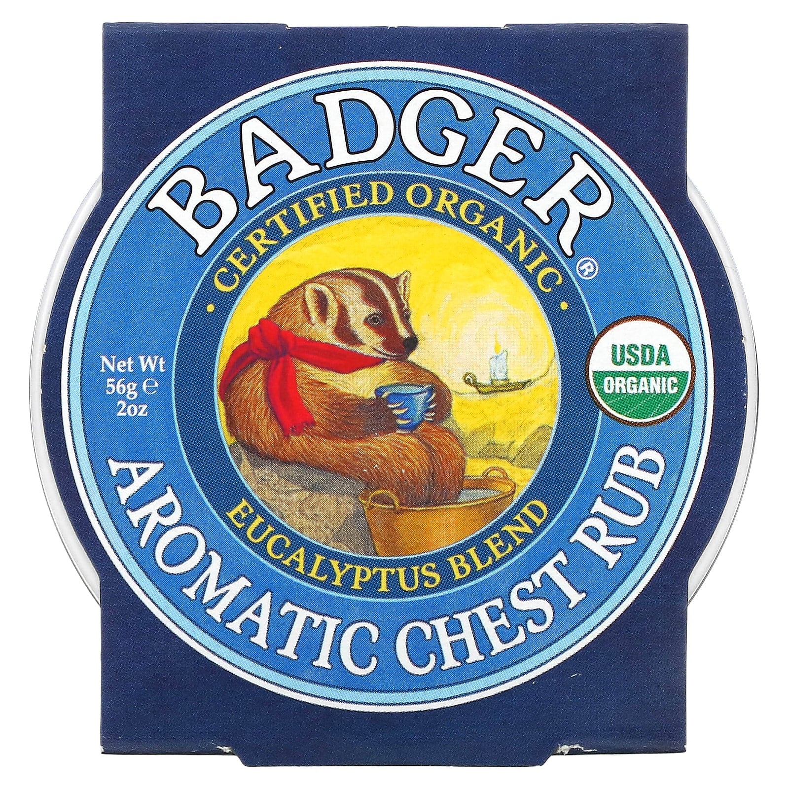 Eucalyptus Chest Rub for Sore Chest & Temples - 2 oz - Image 2