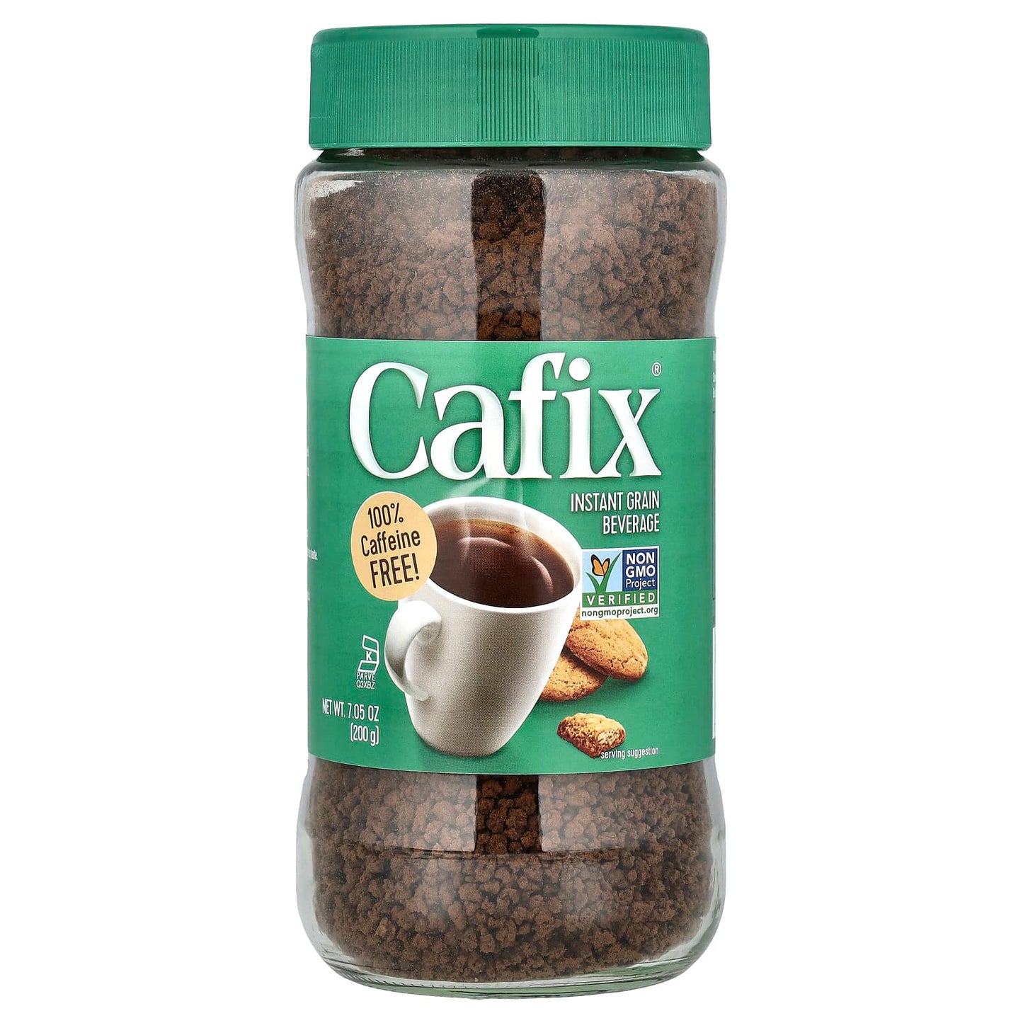 Cafix Instant Grain Beverage, Caffeine Free, 7.05 oz (200g) - Image 1