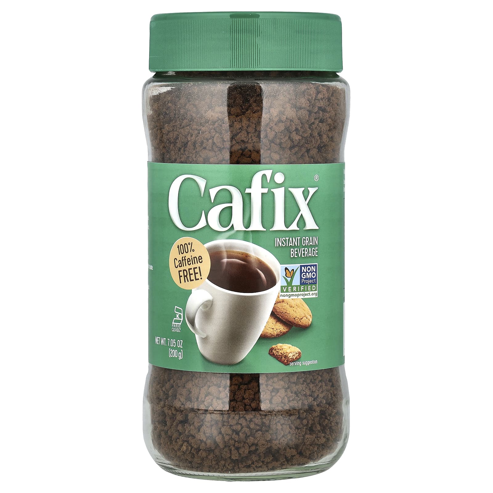 Cafix Instant Grain Beverage, Caffeine Free, 7.05 oz (200g) - Image 1