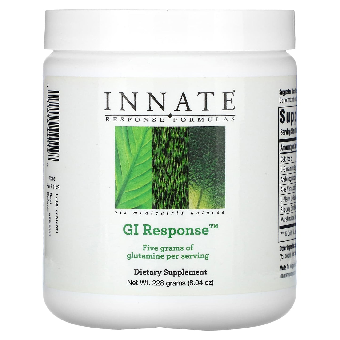 GI Response Glutamine Supplement by Innate Response Formulas, 8.04 oz - Image 1
