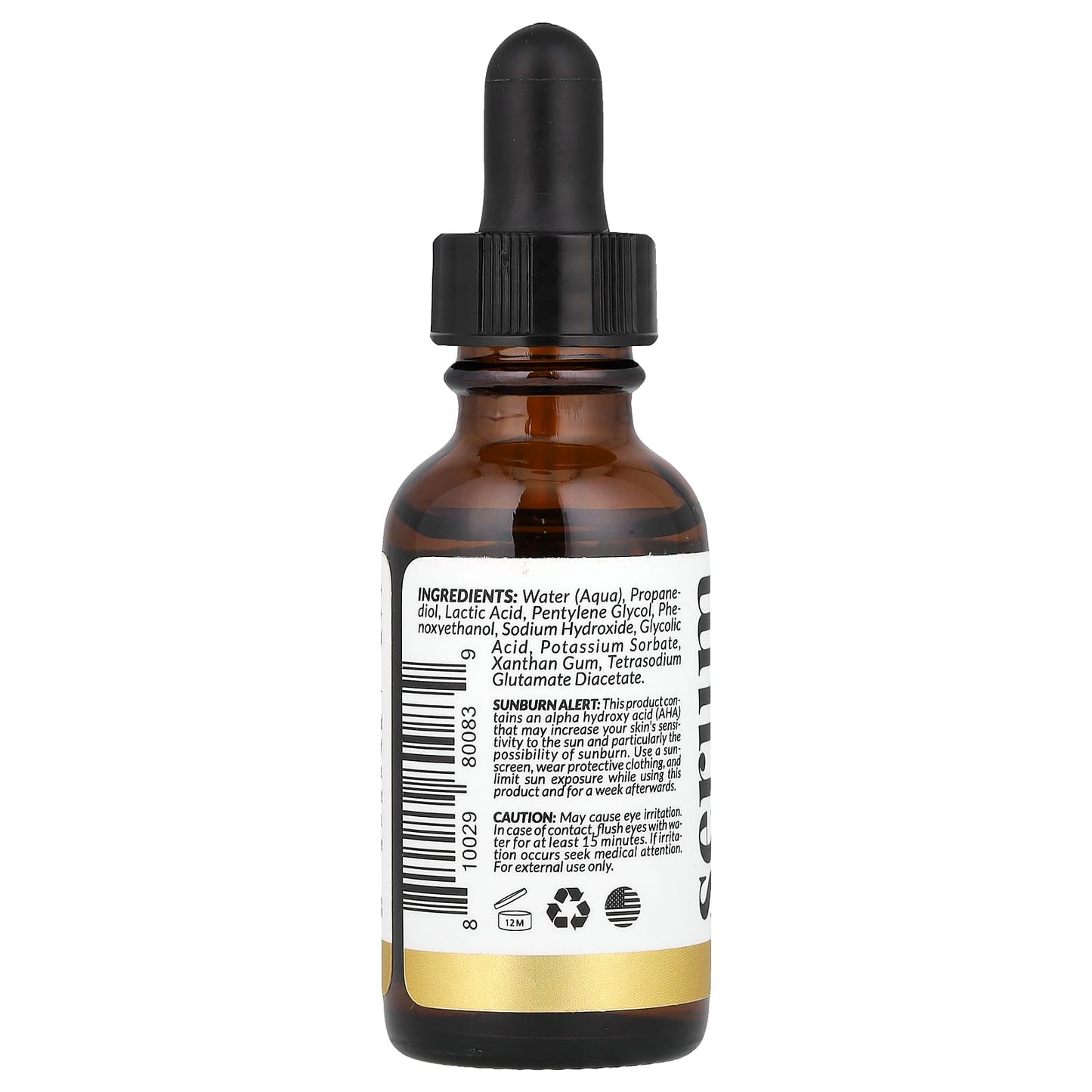 Lactic Acid AHA Serum for Brighter, Hydrated Skin - 1 fl oz - Image 2