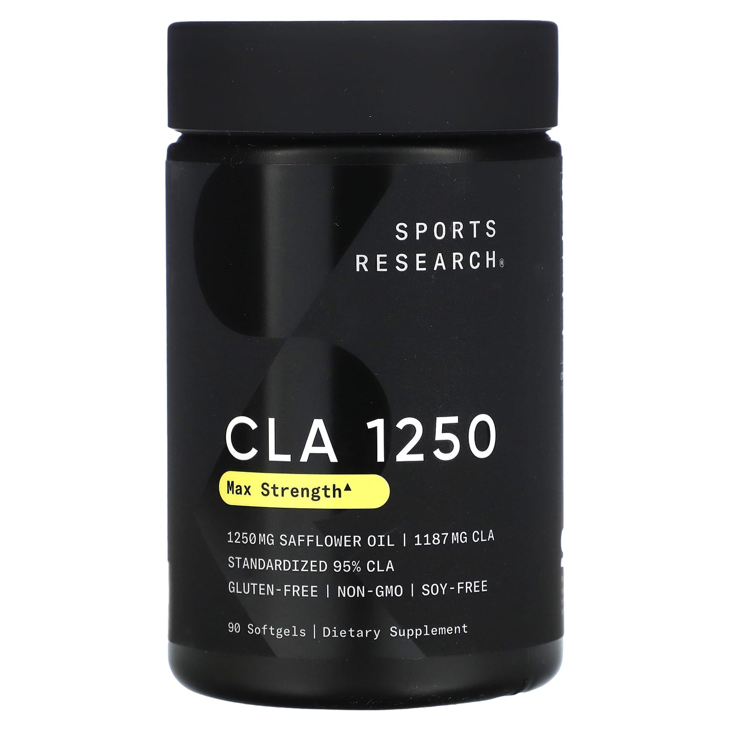 Sports Research, CLA 1250, Max Strength, 1,250 mg, 90 Softgels - Image 1
