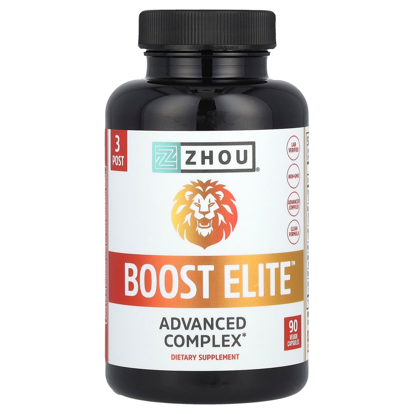 Zhou Nutrition, Boost Elite™, 90 Veggie Capsules - Image 1
