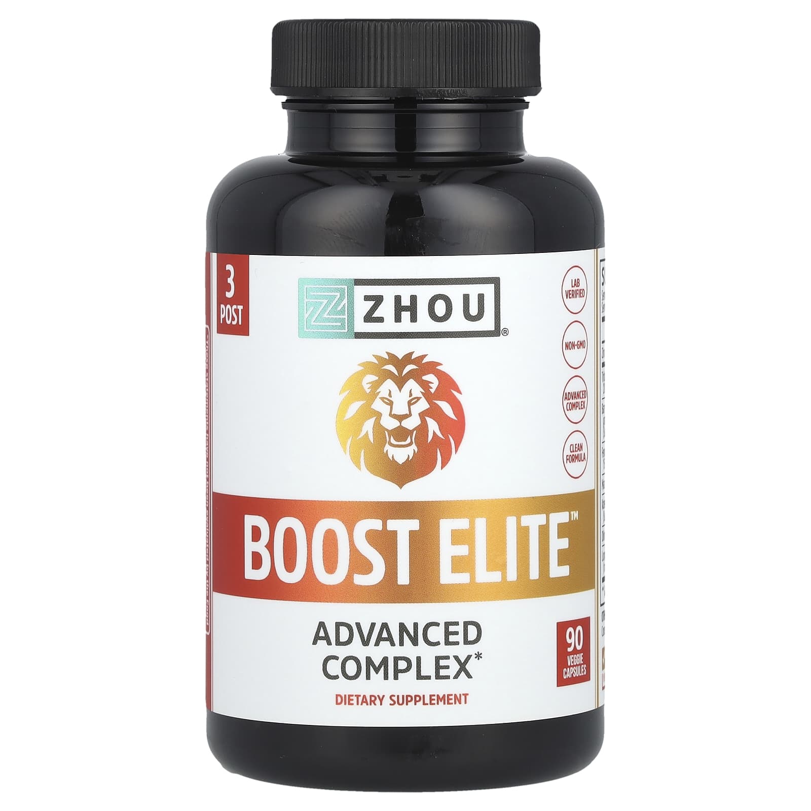 Zhou Nutrition, Boost Elite™, 90 Veggie Capsules - Image 1