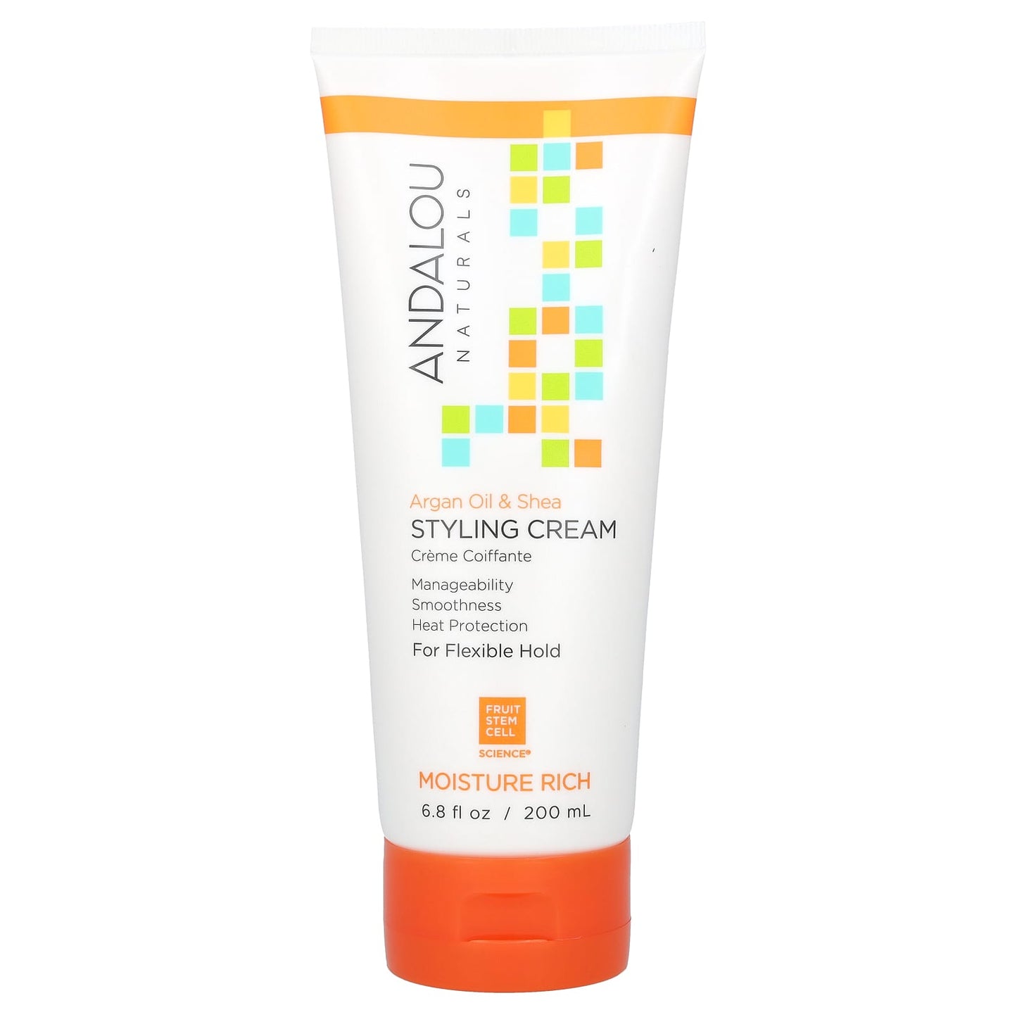 Argan Oil and Shea Hair Styling Cream by Andalou Naturals - Image 1