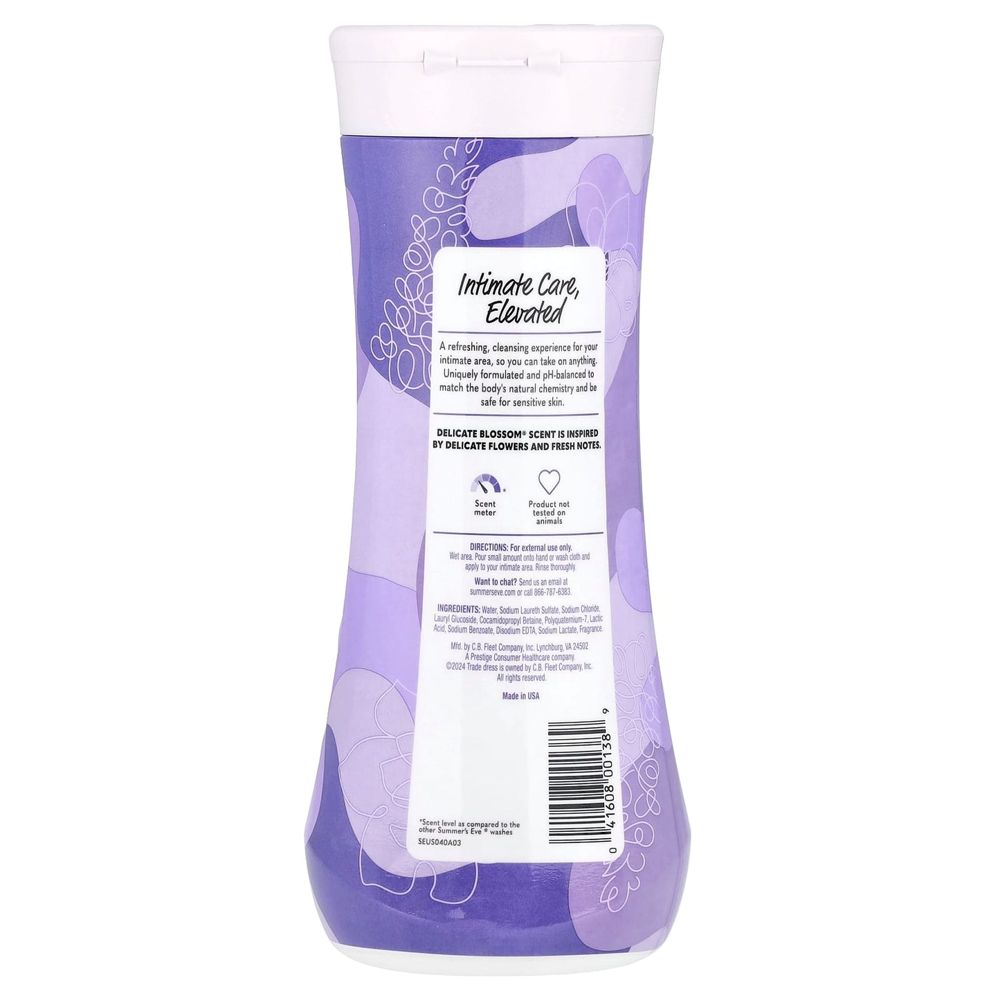 Summer's Eve, 7 in 1™ pH-Balanced Cleansing Wash, Delicate Blossom®, 15 fl oz (444 ml) - Image 2