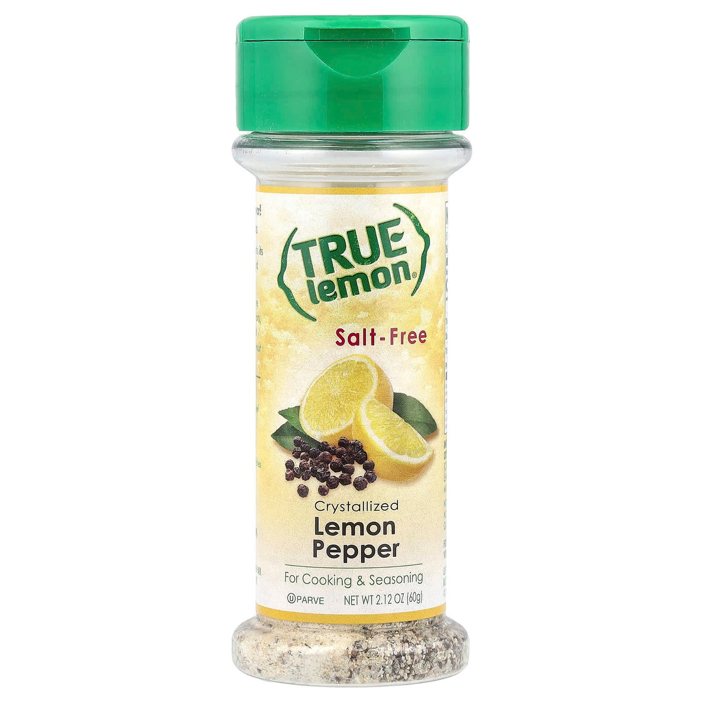True Citrus, True Lemon®, Crystallized Lemon Pepper, 2.12 oz (60 g) - Image 1