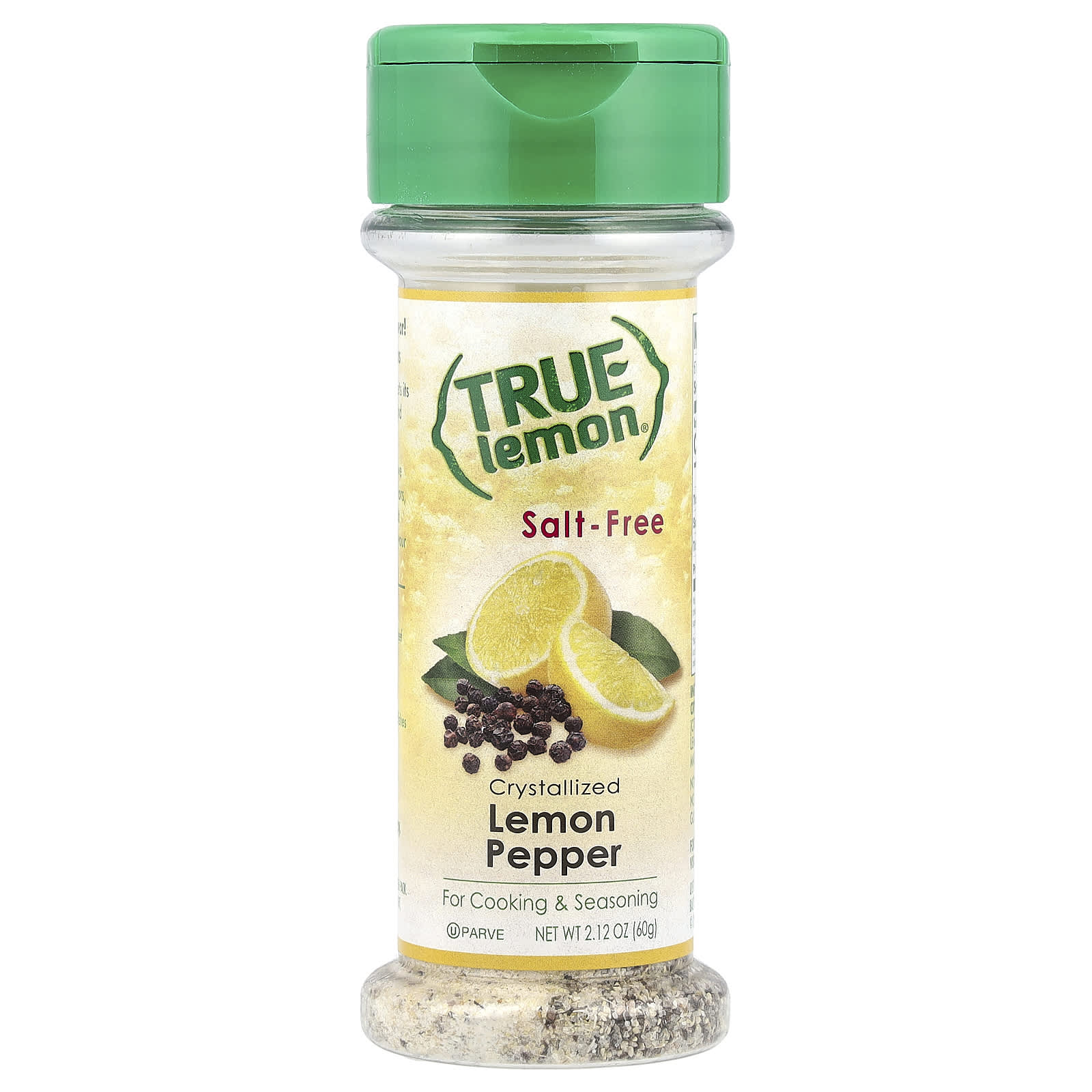 True Citrus, True Lemon®, Crystallized Lemon Pepper, 2.12 oz (60 g) - Image 1