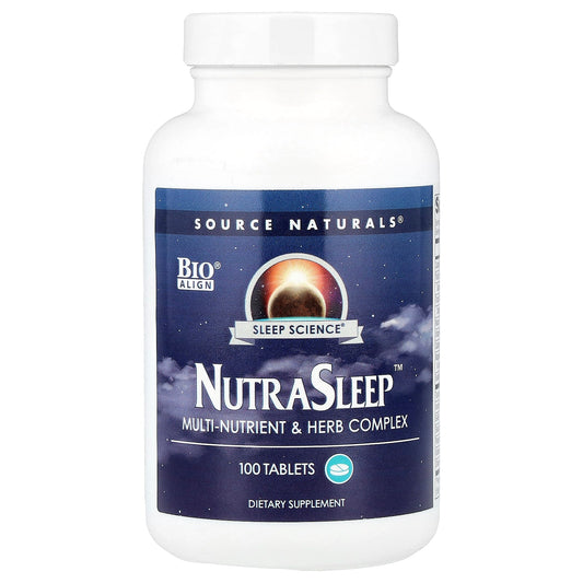 Source Naturals, Sleep Science®, NutraSleep™, 100 Tablets - Image 1