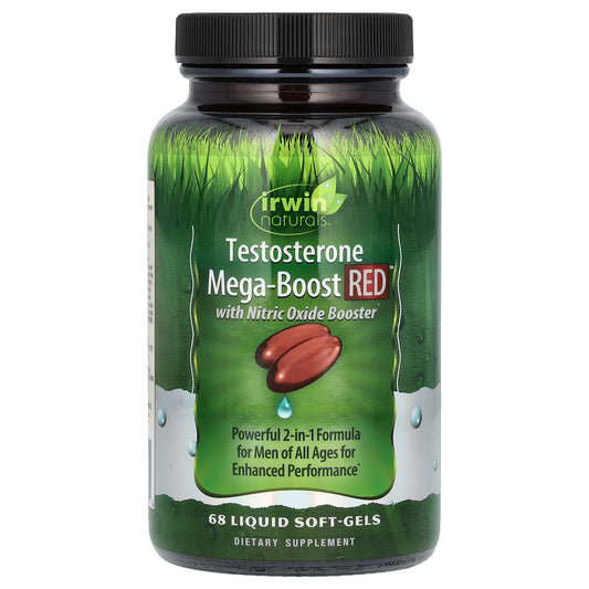 Boost Testosterone & Energy with Irwin Naturals Mega-Boost RED - Image 1