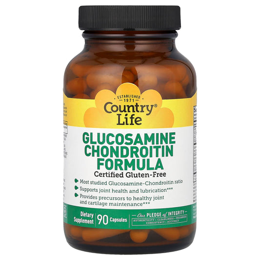 Country Life Glucosamine Chondroitin Joint Support Formula 90 Capsules - Image 1