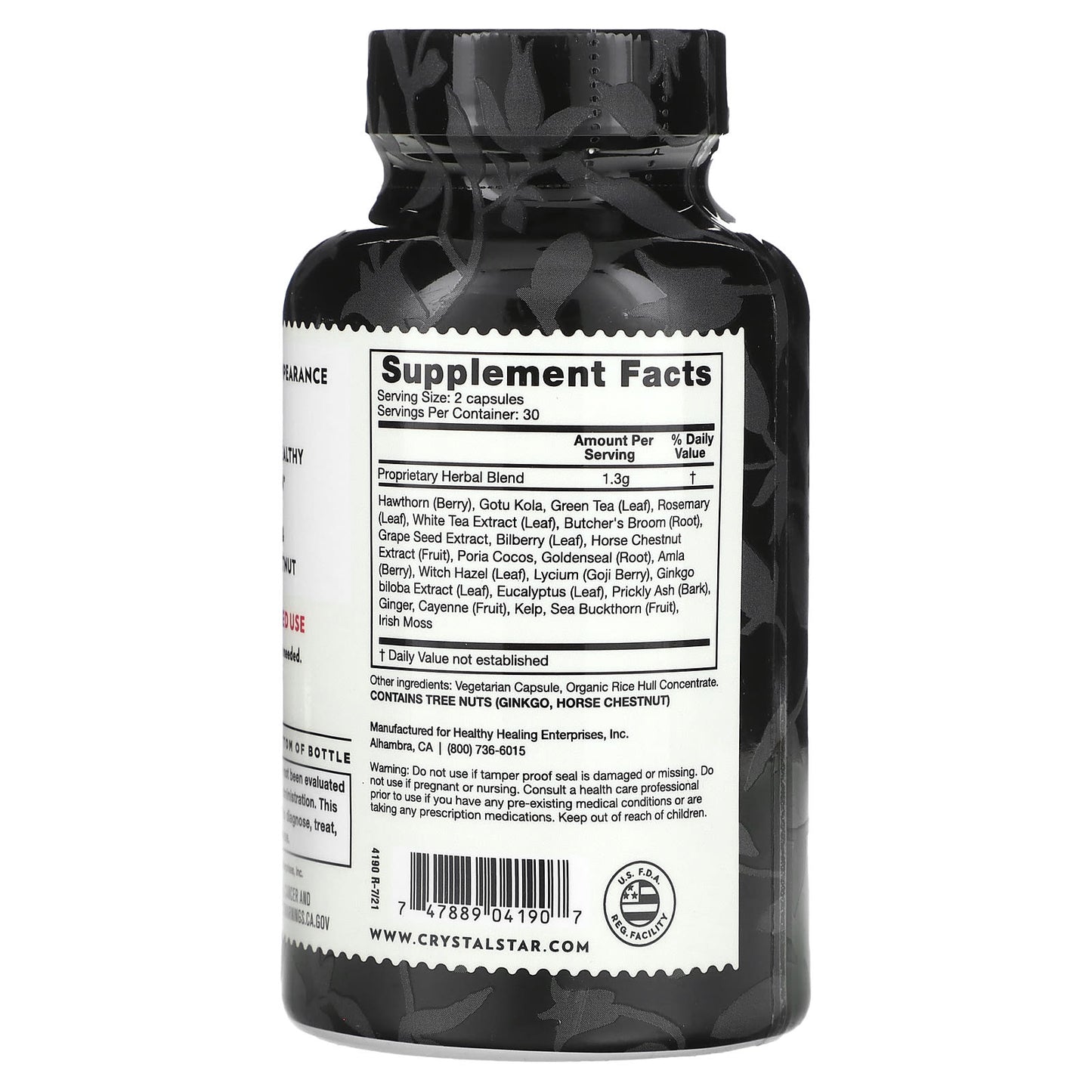 Vari-Vein Support for Healthy Blood Vessel Function - 60 Capsules - Image 2