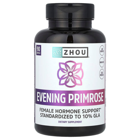 Zhou Nutrition, Evening Primrose, 90 Softgels - Image 1
