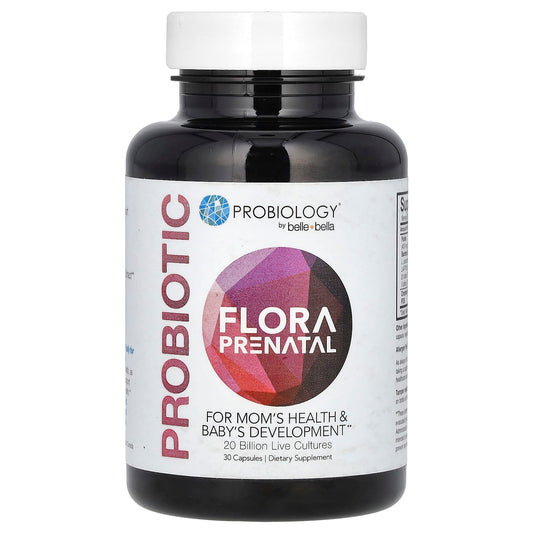 Belle+Bella Probiotic Prenatal Support for Mom & Baby's Health - Image 1