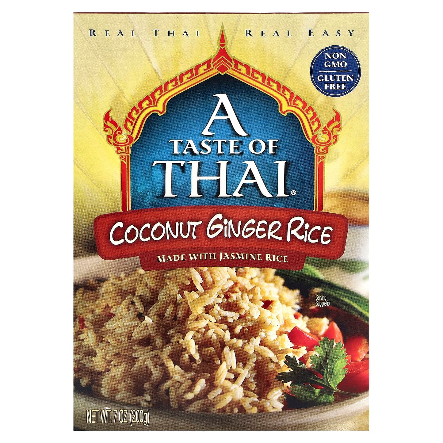Authentic Thai Coconut Ginger Rice | 7 oz (200g) | Gluten Free - Image 1