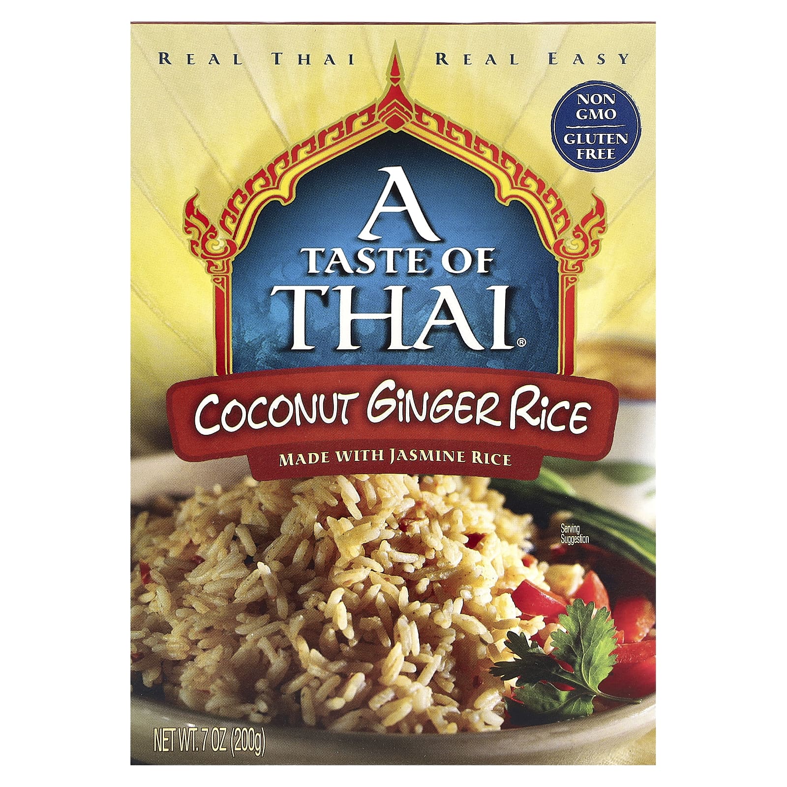 Authentic Thai Coconut Ginger Rice | 7 oz (200g) | Gluten Free - Image 1