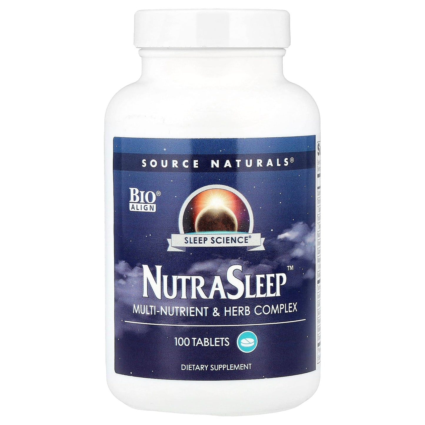Source Naturals, Sleep Science®, NutraSleep™, 100 Tablets - Image 1