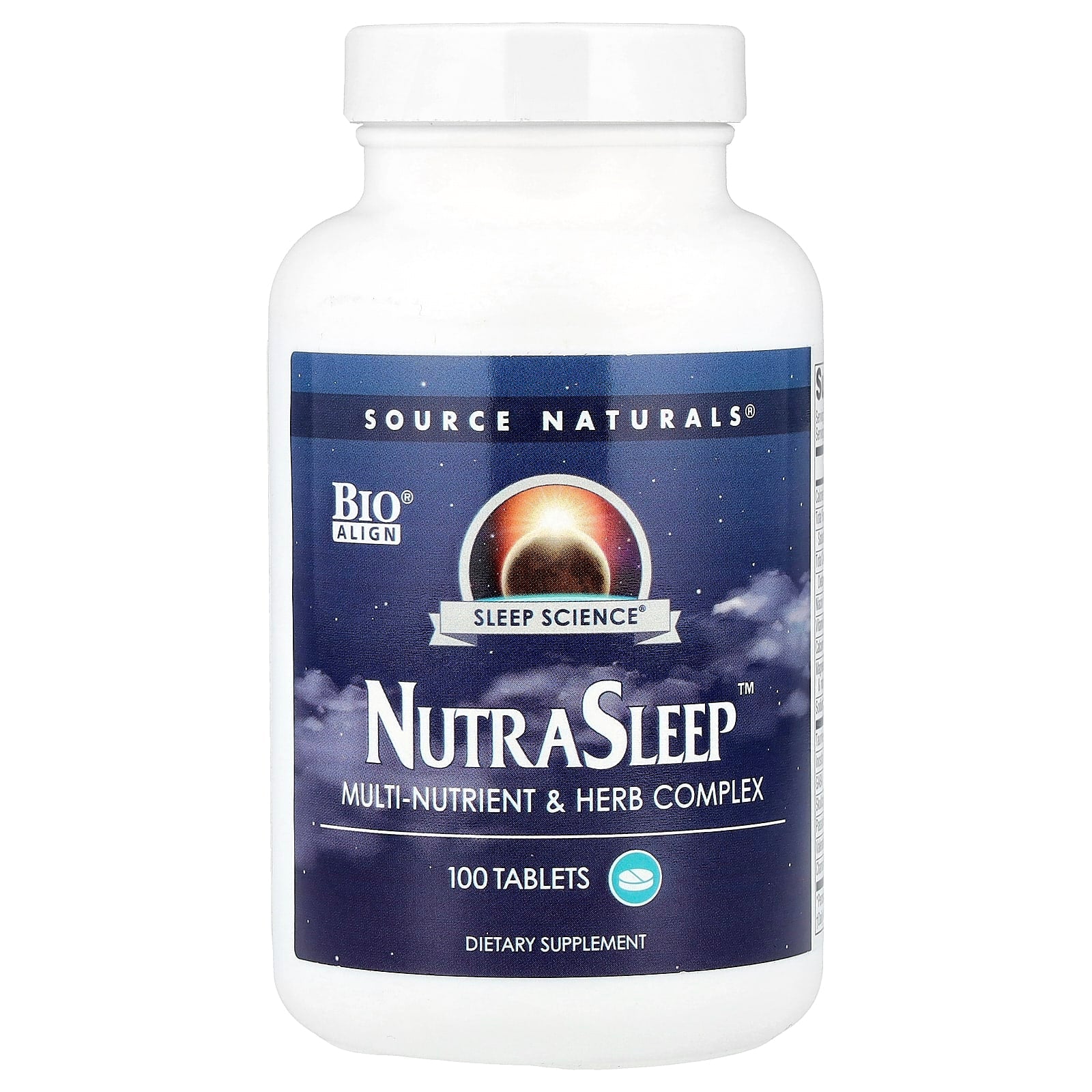 Source Naturals, Sleep Science®, NutraSleep™, 100 Tablets - Image 1