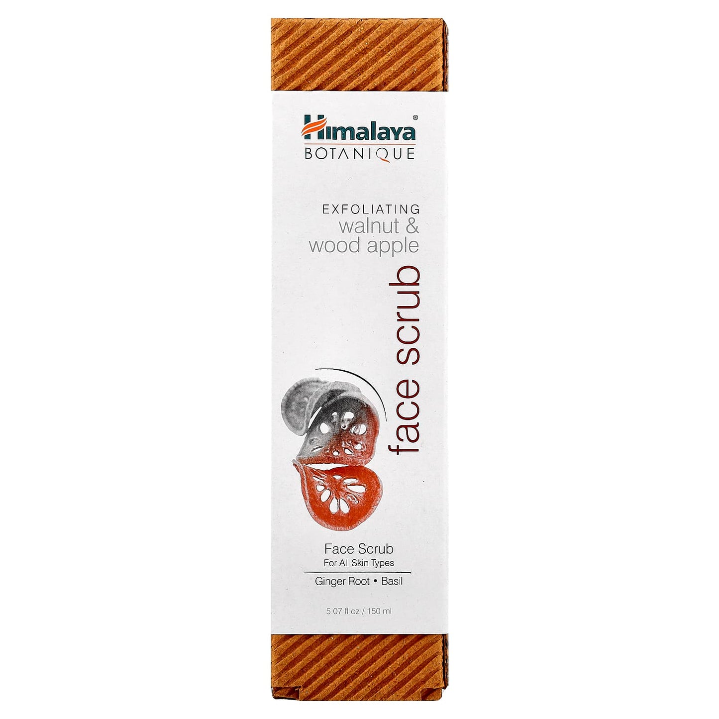 Natural Face Exfoliator by Himalaya - Walnut & Wood Apple Scrub - Image 2