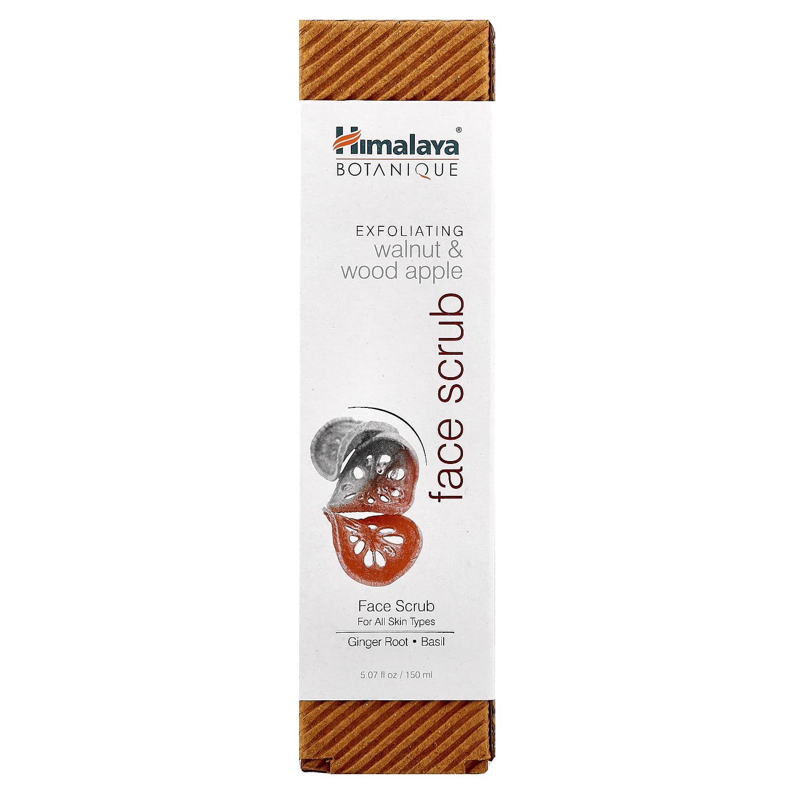 Natural Face Exfoliator by Himalaya - Walnut & Wood Apple Scrub - Image 2