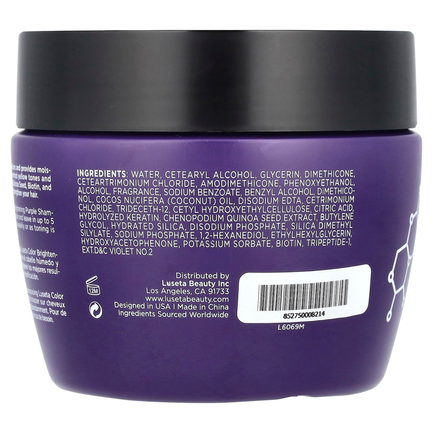 Luseta Beauty, Color Brightening Hair Mask, 16.9 fl oz (500 ml) - Image 2