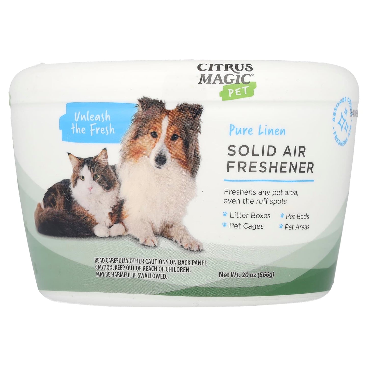 Citrus Magic Pet Solid Air Freshener for Pet Areas 20 oz - Image 1