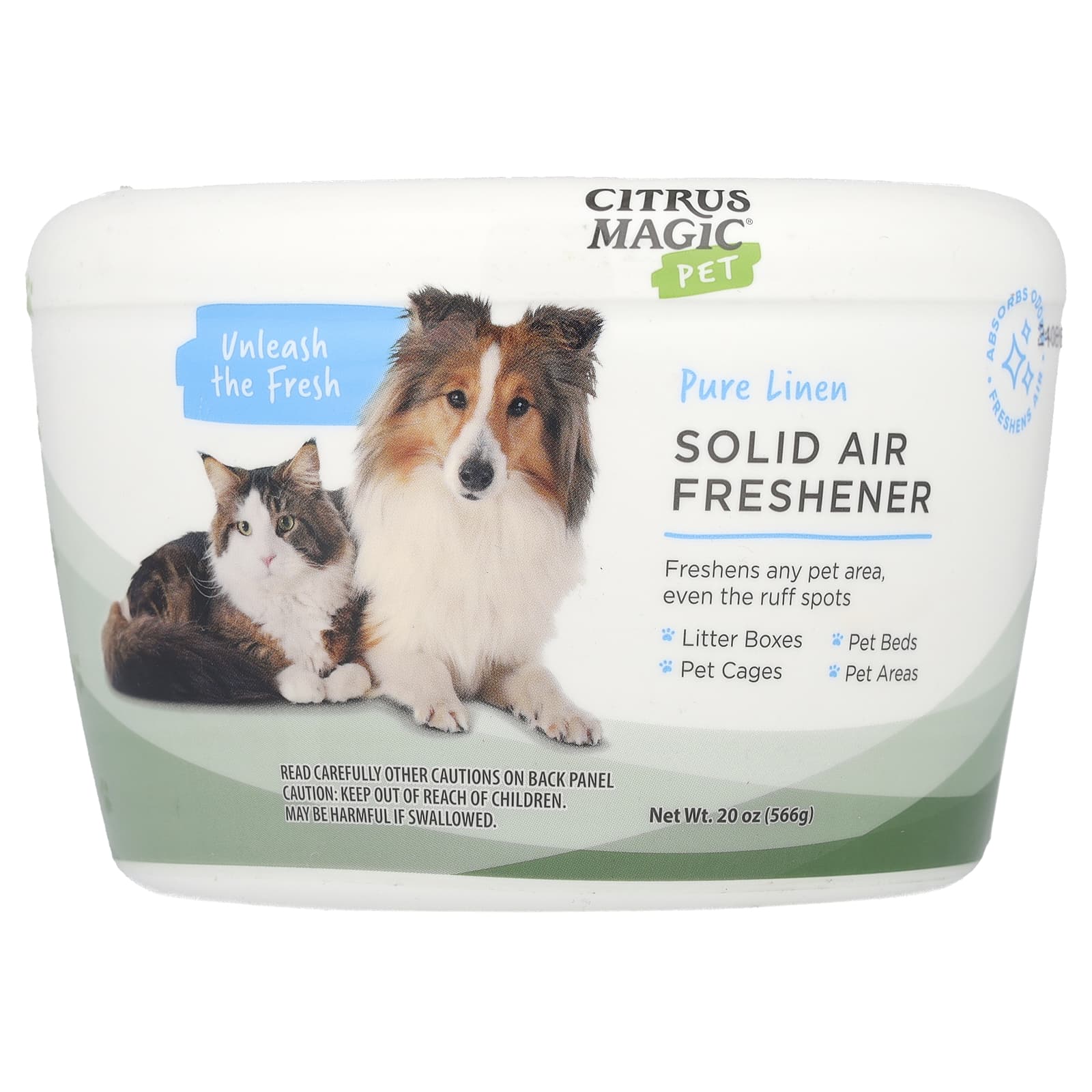 Citrus Magic Pet Solid Air Freshener for Pet Areas 20 oz - Image 1
