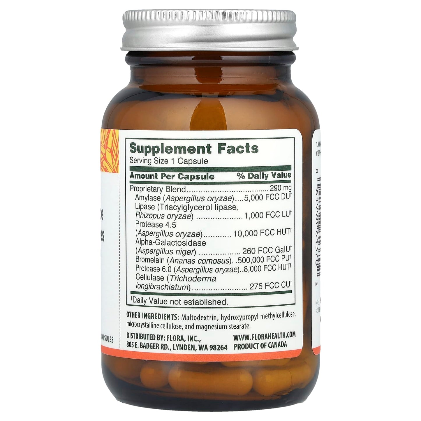 Flora Daily Maintenance Digestive Enzymes | Supports Optimal Digestion - Image 2
