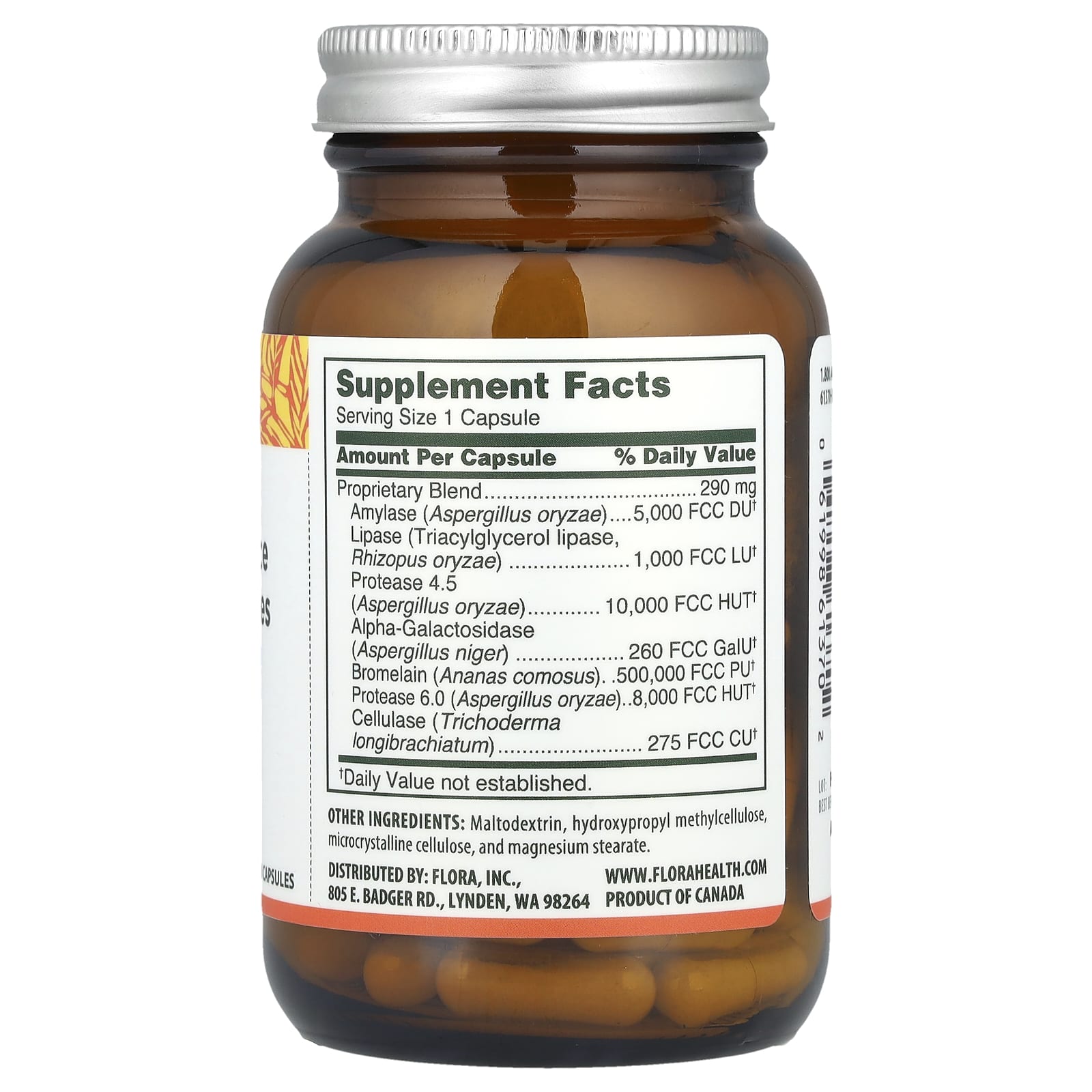 Flora Daily Maintenance Digestive Enzymes | Supports Optimal Digestion - Image 2