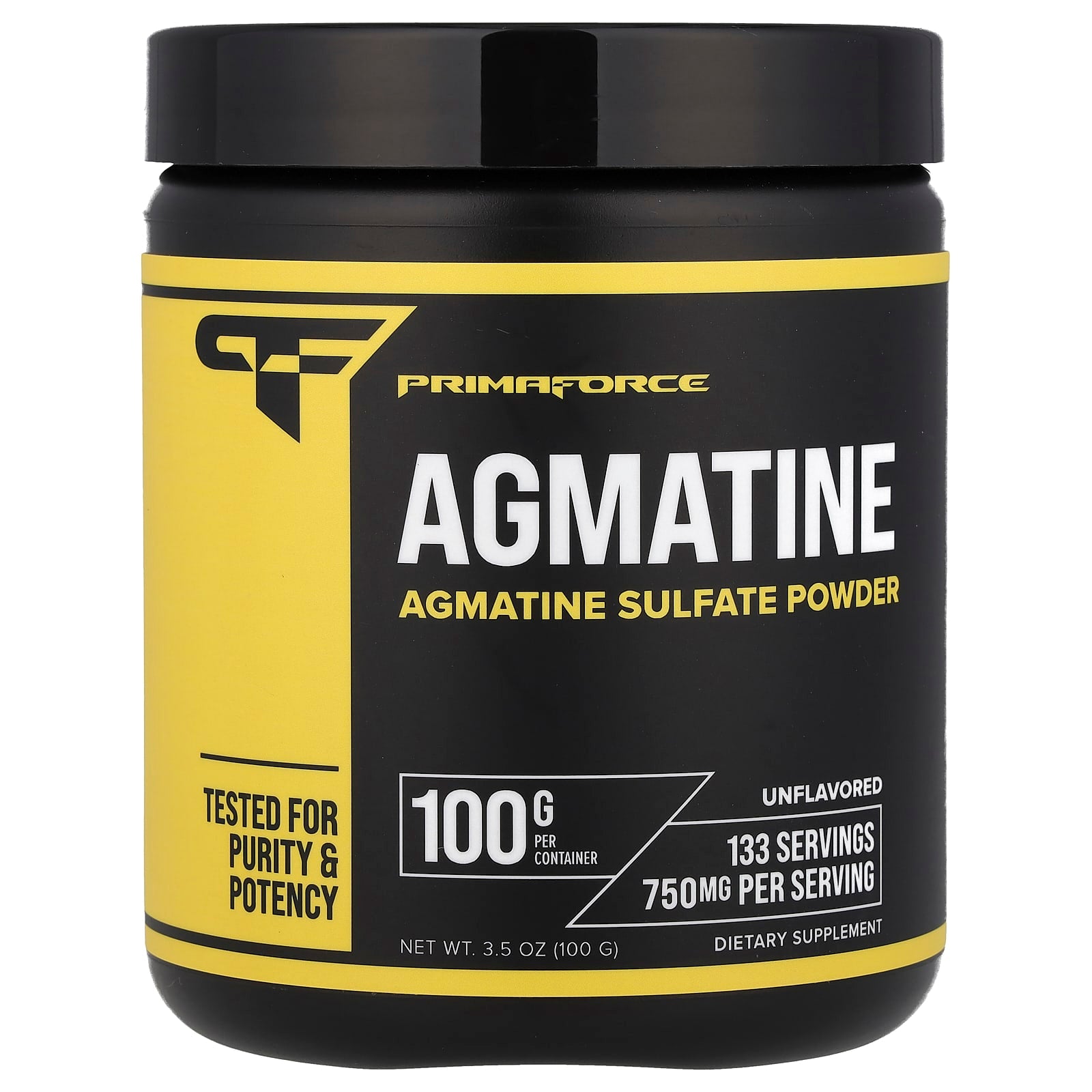 Primaforce, Agmatine, Unflavored, 3.5 oz (100 g) - Image 1
