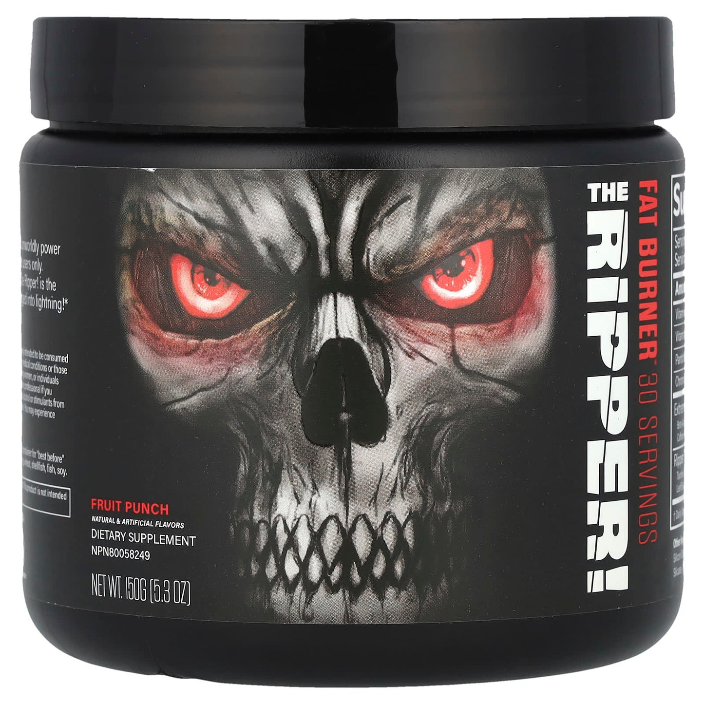 JNX Sports, The Ripper, Fat Burner, Fruit Punch, 5.3 oz (150 g)
