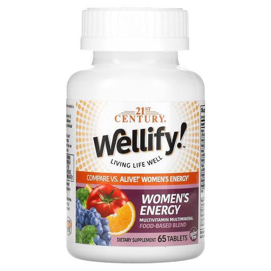 Women's Energy Multivitamin for Optimal Health - 65 Tablets - Image 1