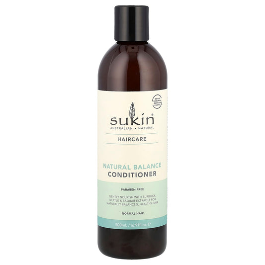 Sukin, Natural Balance Conditioner, Normal Hair, 16.91 fl oz (500 ml) - Image 1