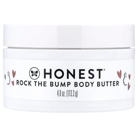 The Honest Company, Rock the Bump Body Butter, Unscented, 4 oz (113.3 g) - Image 1