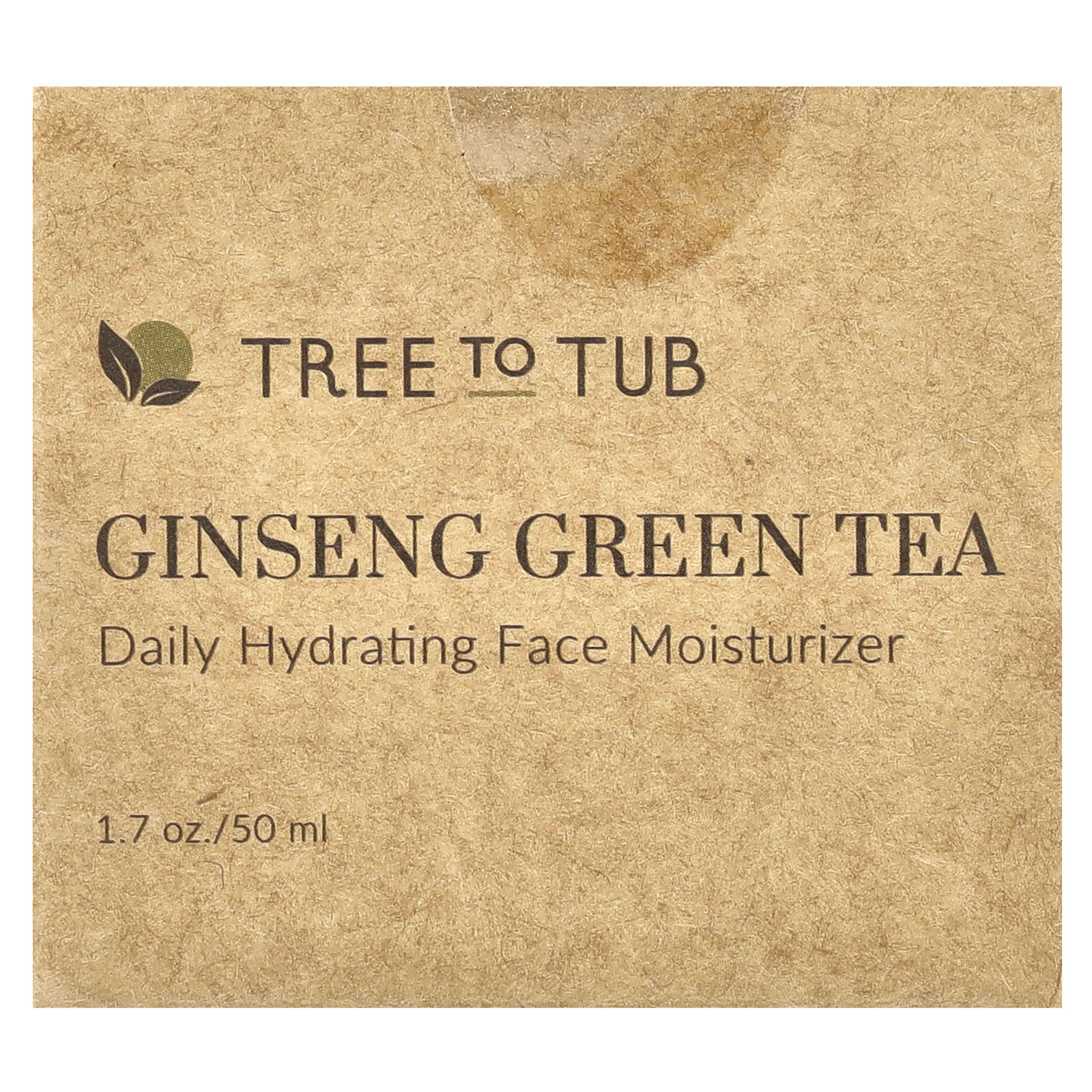 Tree To Tub, Ginseng Green Tea, Daily Hydrating Face Moisturizer , 1.7 oz (50 ml) - Image 2
