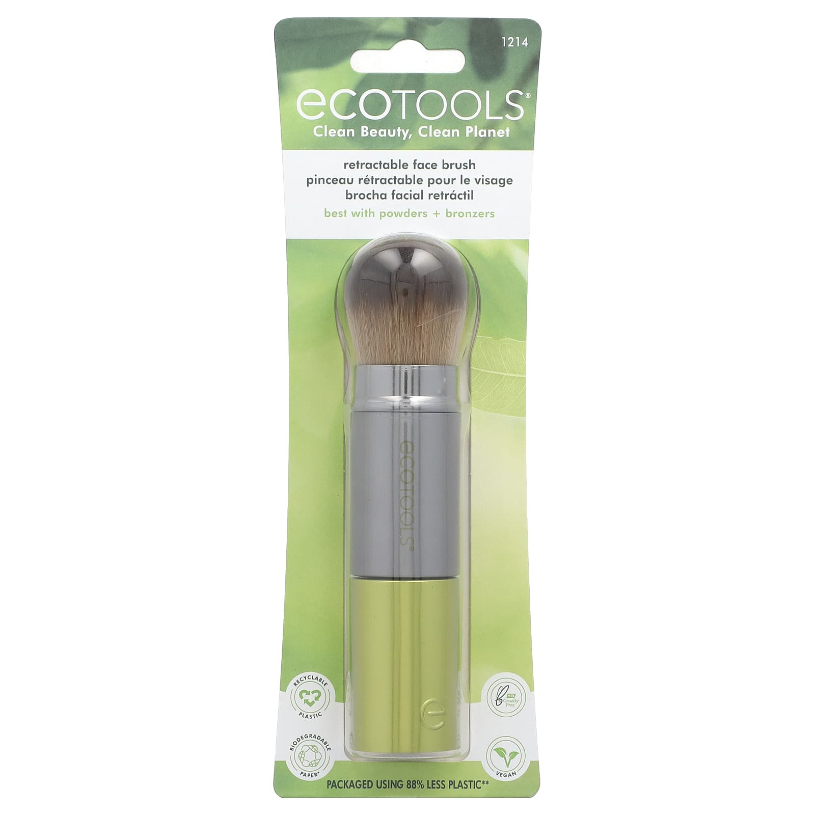EcoTools Retractable Face Brush for a Natural Glow - Image 2