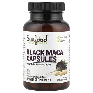 Unlock Vitality with Organic Black Maca Capsules - 90 Capsules